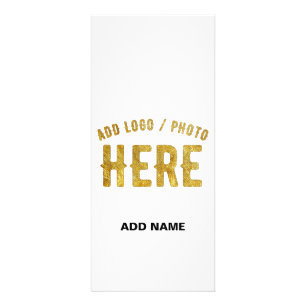 STIJLVOLE MODERNE AANPASBARE WITTE GECERTIFICEERDE RECLAMEKAART