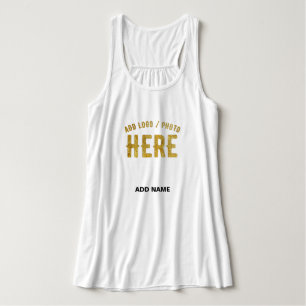 STIJLVOLE MODERNE AANPASBARE WITTE GECERTIFICEERDE TANKTOP