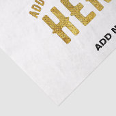 STIJLVOLE MODERNE AANPASBARE WITTE GECERTIFICEERDE TISSUEPAPIER (Detail)