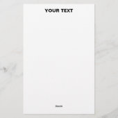 STIJLVOLE MODERNE AANPASBARE WITTE GECONTROLEERDE BRIEFPAPIER (Achterkant)