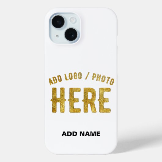 STIJLVOLE MODERNE AANPASBARE WITTE GECONTROLEERDE Case-Mate iPhone CASE (Achterkant)