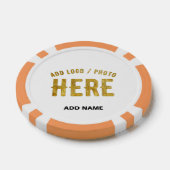 STIJLVOLE MODERNE AANPASBARE WITTE GECONTROLEERDE POKER CHIPS (Enkel)