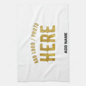 STIJLVOLE MODERNE AANPASBARE WITTE GECONTROLEERDE  THEEDOEK (Verticaal)