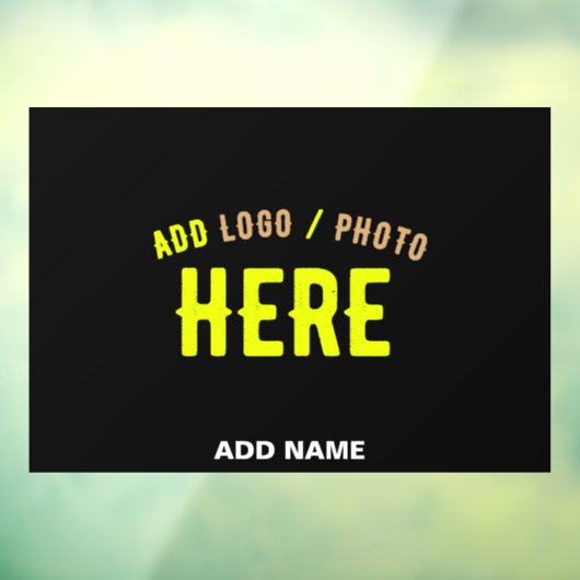 STIJLVOLE MODERNE AANPASBARE ZWARTE GECERTIFICEERD RAAMSTICKER (Vel 3)