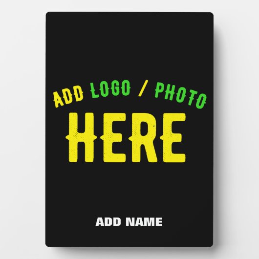 STIJLVOLE MODERNE AANPASBARE ZWARTE GECONTROLEERDE FOTOPLAAT (voorkant)