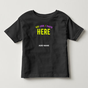 STIJLVOLE MODERNE AANPASBARE ZWARTE GECONTROLEERDE KINDER SHIRTS