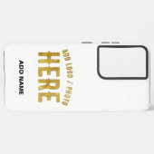 STIJLVOLE MODERNE AANPASTBARE WITTE GECERTIFICEERD SAMSUNG GALAXY HOESJE (Linkerkant)