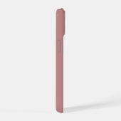 STIJLVOLE MODERNE ELEGANTE AANGEPASTE NAAM ROZE iPhone 15 CASE (Rechterkant)
