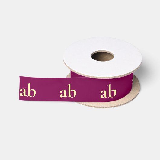 STIJLVOLE MODERNE MINIMALE AANGEPASTE NAAM UW LOGO SATIJNEN LINT (Spoel)
