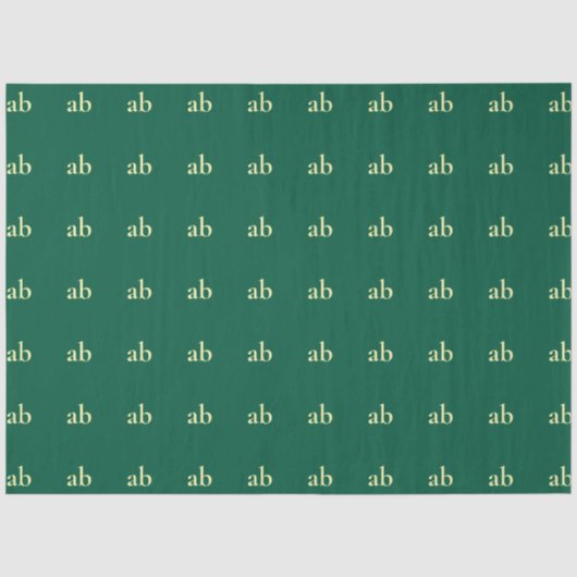 STIJLVOLE MODERNE MINIMALE AANGEPASTE NAAM UW LOGO TISSUEPAPIER (Voorkant)