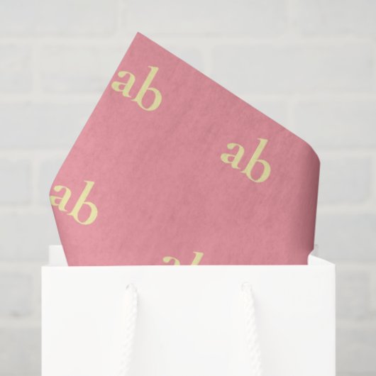 STIJLVOLE MODERNE MINIMALE AANGEPASTE NAAM UW LOGO TISSUEPAPIER (Cadeauzakje)