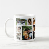 Stijlvolle 15 foto collage koffiemok (Links)