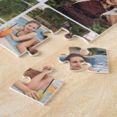 Stijlvolle 20 fotocollage legpuzzel (Zijkant)