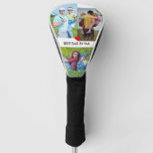 Stijlvolle 3 foto beste papa door par golfheadcover (Voorkant)