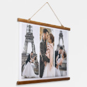 Stijlvolle 3 fotogalerie hangend wandkleed (Gebogen)