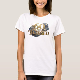 Stijlvolle 60 EN GESEGEND Creatieve Print T-shirt