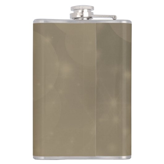 Stijlvolle 60e verjaardag heupfles (Achterkant)