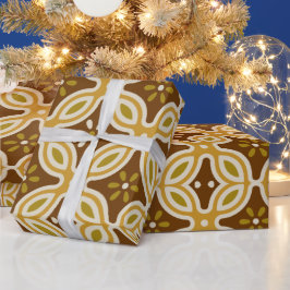 Stijlvolle 60s 70s  cadeau cadeaupapier