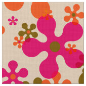 stijlvolle 60s 70s retro mod fabric stof (Close Up)