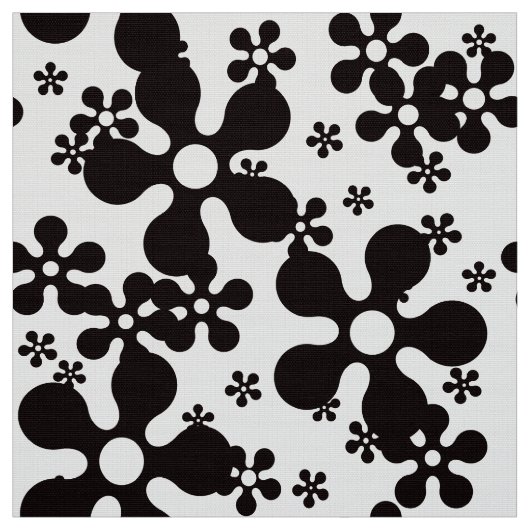 stijlvolle 60s 70s retro mod fabric stof (Swatch)