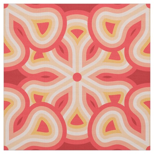 Stijlvolle 60s 70s stof (Swatch)