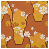 stijlvolle 70s retro mod fabric - Kat kitten Stof (Swatch)