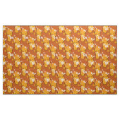 stijlvolle 70s retro mod fabric - Kat kitten Stof (Yard (91,4 cm))