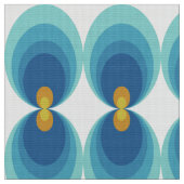 stijlvolle 70s retro mod fabric stof (Close Up)