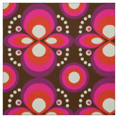 stijlvolle 70s retro mod fabric stof (Swatch)