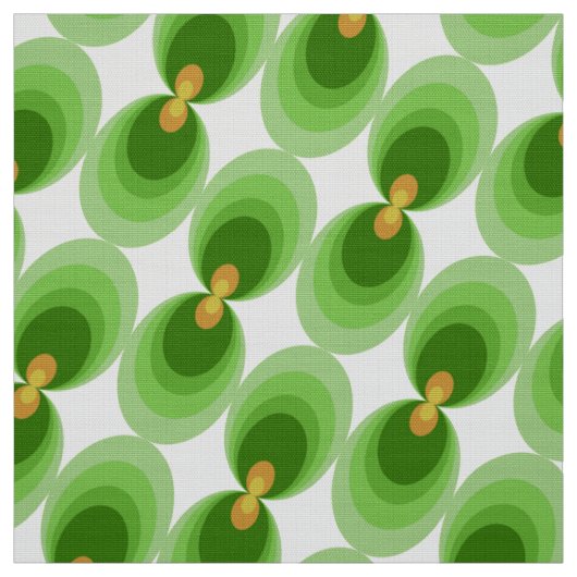 stijlvolle 70s retro mod fabric stof (Swatch)