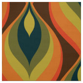 stijlvolle 70s retro mod fabric stof (Swatch)