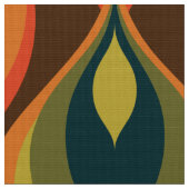 stijlvolle 70s retro mod fabric stof (Close Up)