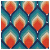 stijlvolle 70s retro mod fabric stof (Close Up)