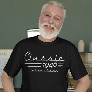 Stijlvolle 78e verjaardag auto eigenaar, Classic 1 T-shirt