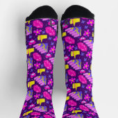 Stijlvolle 90s sockets, Y2K Retrostijl Sokken (Top)