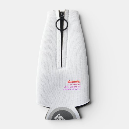 Stijlvolle aangepaste fles koeler TCS-Edition (Achterkant)