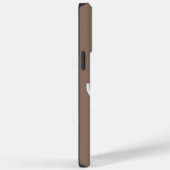 Stijlvolle, aangepaste foto bruin Case-Mate iPhone case (Achterkant / Rechts)