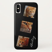 Stijlvolle aangepaste huisdier familie hond kat fo Case-Mate iPhone case (Achterkant)