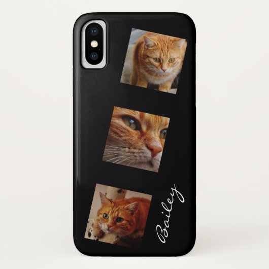 Stijlvolle aangepaste huisdier familie hond kat fo Case-Mate iPhone case (Achterkant)