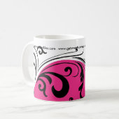 Stijlvolle aangepaste koffie-Mok Koffiemok (Voorkant links)