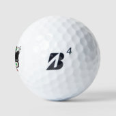 Stijlvolle aangepaste monogram voor Golf Cart Golfballen (Logo)
