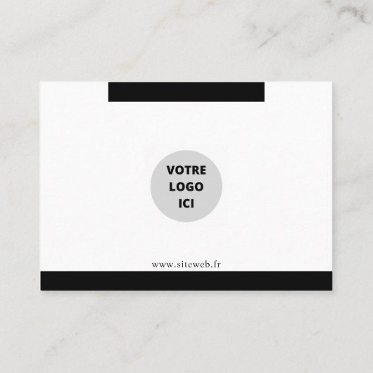 STIJLVOLLE, AANGEPASTE VISSERIJKAART VISITEKAARTJE (Achterkant)