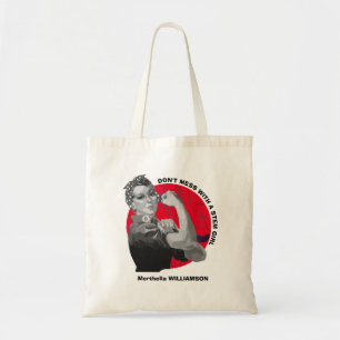 Stijlvolle aangepaste vrouwen in STEM Girl Tote Bag
