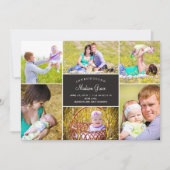 Stijlvolle aankondiging van de geboorte van Collag (Voorkant)