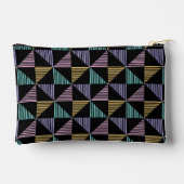 Stijlvolle Abstracte Geometrische Print – Modern e Etui (Achterkant)