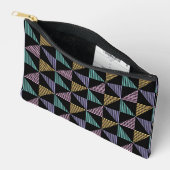 Stijlvolle Abstracte Geometrische Print – Modern e Etui (Open)