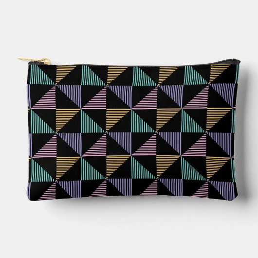 Stijlvolle Abstracte Geometrische Print – Modern e Etui (Voorkant)