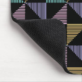 Stijlvolle Abstracte Geometrische Print – Modern e Muismat (Hoek)