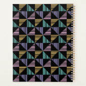 Stijlvolle Abstracte Geometrische Print – Modern e Planner (Achterkant)