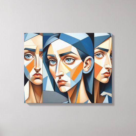 Stijlvolle Abstracte kunst Canvas, Unieke Home Dec Canvas Afdruk (Voorkant)